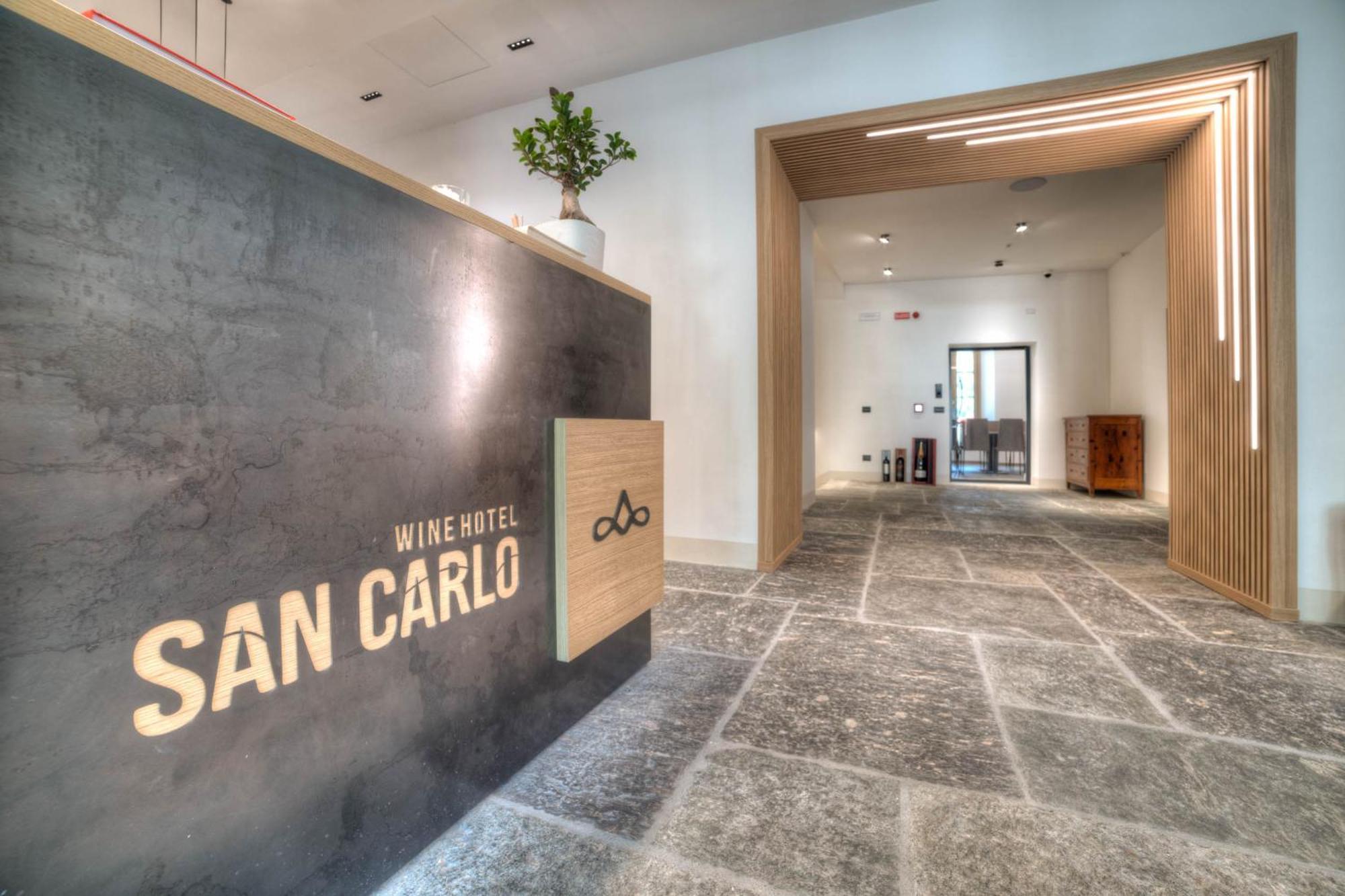 Wine Hotel San Carlo - Relais & Spa - Boutique Hotel Chiuro Exterior foto
